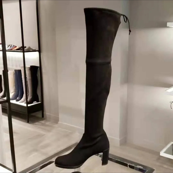 Stuart Weitzman Shoes - Stuart Weitzman Black Over the Knee Boots